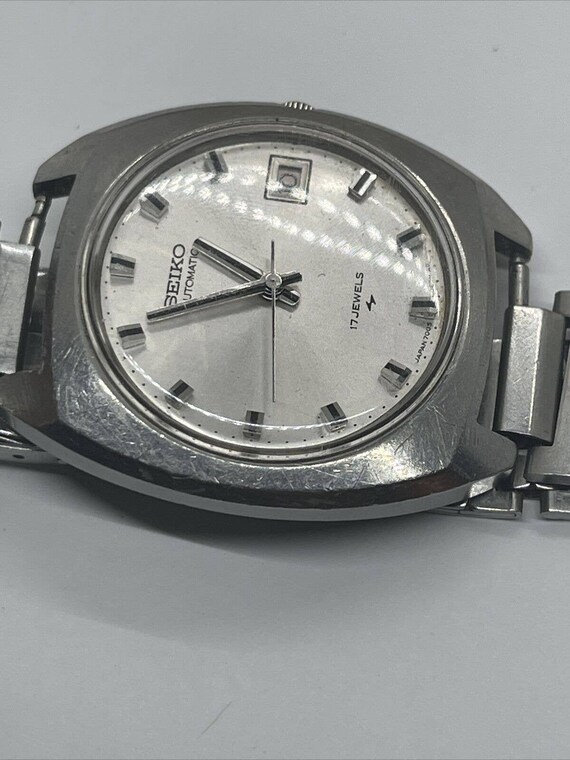 Vintage Seiko Men’s 17 Jewel Automatic Watch 7005… - image 7