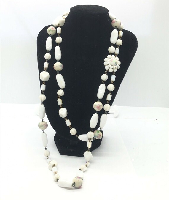 NEW CLEAR CHAMPAGNE 60" DOUBLE 8MM BEADED NECKLACE BY SOUTHERN JUNKIE NEW CLEAR CHAMPAGNE 60" DOUBLE 8MM BEADED NECKLACE BY SOUTHERN JUNKIE