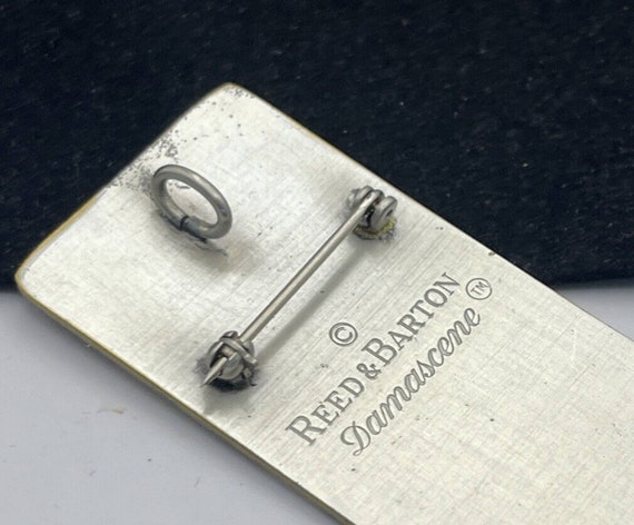 Vintage Brooch Pin reed and barton pendant neckla… - image 4