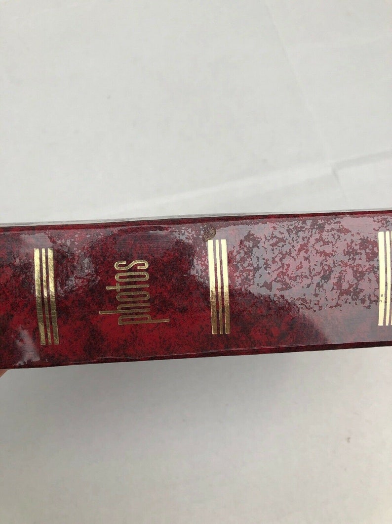 Vintage United Pioneer Industry\u2019s Trail Blazer 3 Ring Magnetic Photo Album 40 Pg