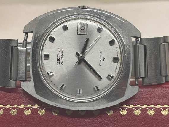 Vintage Seiko Men’s 17 Jewel Automatic Watch 7005… - image 4