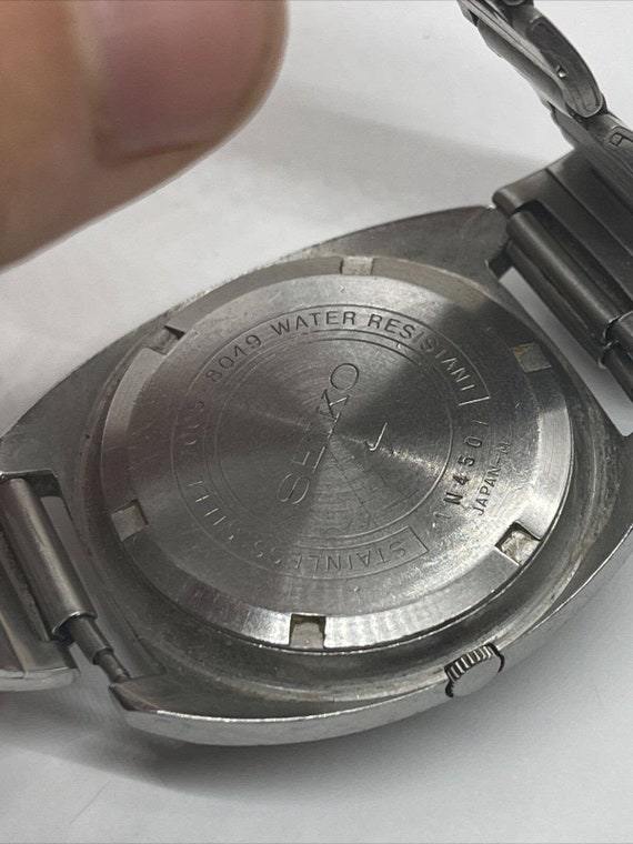 Vintage Seiko Men’s 17 Jewel Automatic Watch 7005… - image 10