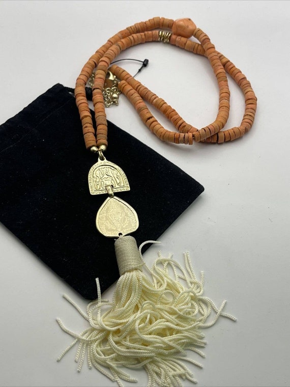 Chicos tassel necklace shop
