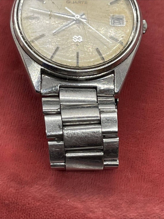 Seiko Quartz Men’s Wristwatch 8222-7009 Runs (rep… - image 5
