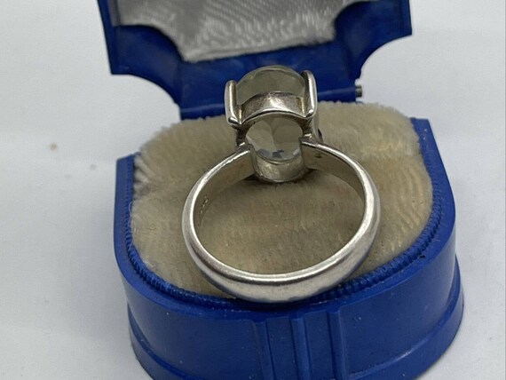Tggc Signed Vintage Sterling Silver Ring 925 Size… - image 5
