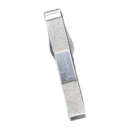 Vintage Tie Bar Clip Swank Sterling Silver
