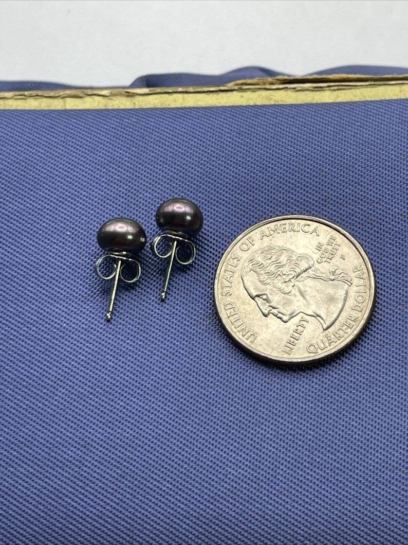 Orecchini Con Perle In Oro Rosa Orecchini Donna Argento Orecchini A Monachella Orecchini Perla Pendenti Da Donna Ragazze In Argento Sterling 925 Orecchini Di Perle Lunghi Pendente - Foto 10