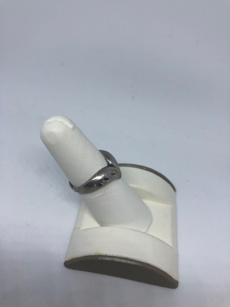 Vintage sterling silver heart ring size 6.5 love gifts for her womens girlfriend
