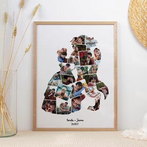 Disney-jubileumcadeau voor mijn vriendin, Disney-verjaardagscadeau voor mijn moeder, Belle en het Beest-huwelijkscadeau voor stellen