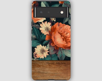 VIBRANT FLORALS Phone Case | For Pixel 8 Pro, Pixel 8, Pixel 7, Pixel 6 Pro, Pixel 6, Pixel 5, 4, 3, 2 | Pretty Phone Case