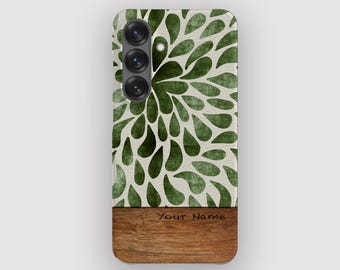 Sage Shower Phone Case | Boho Samsung S26 Ultra, S25, S24 Plus, S23, S22