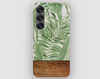 Calm Tropics Phone Case | Minimalist Samsung S26 Ultra, S25, S24 Plus, S23, S22, S21