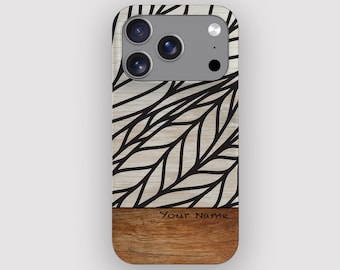 Bold Sapling Botanical Modern Phone Case for Apple iPhone, Samsung Galaxy and Google Pixel