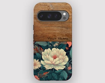 Table Blooms Floral Vintage Phone Case for Pixel 10, 9A, 9, 8, 7, 6