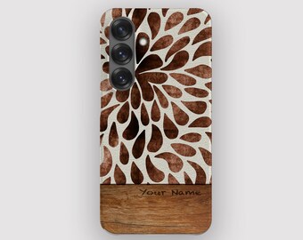 Bronze Drops Phone Case | Boho Samsung S26 Ultra, S25, S24 Plus, S23, S22