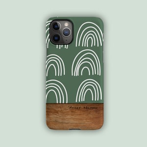 GREEN HOPE Phone Case | For iPhone 15, iPhone 15 Pro, iPhone 14, iPhone 13, iPhone 12, iPhone 11, SE | Elegant Phone Case