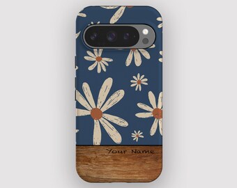 Custodia per telefono Daisy Days Vintage Boho / per Google Pixel 10 Pro XL, 9a, 9, 8 Pro, 7, 6