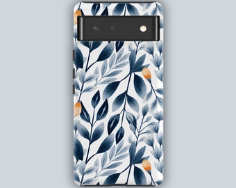 BLUE FIELDS Phone Case | For Pixel 8 Pro, Pixel 8, Pixel 7, Pixel 6 Pro, Pixel 6, Pixel 5, 4A, 4, 3A, 3 | Cute Phone Case