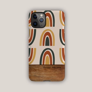 ABSTRACT RAINBOW Phone Case | For iPhone 15, iPhone 15 Pro, iPhone 14, iPhone 13, iPhone 12, iPhone 11, SE | Retro Phone Case