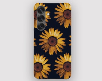 Night Sunflower Floral Boho Phone Case for Samsung Galaxy S26, S25, S24, S23, S22