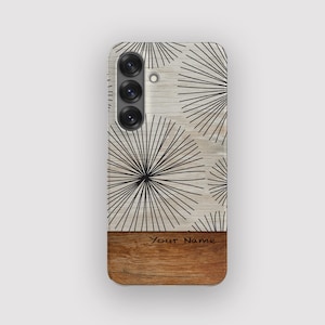 Strong Spread Floral Abstract Phone Case for Samsung Galaxy S26, S25, S24. Tough Option
