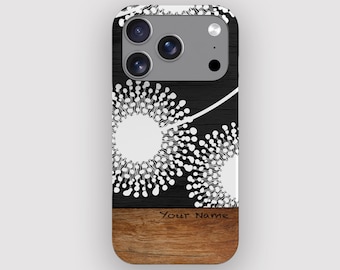 Light Dandy Dandelion Floral Phone Case for Apple iPhone, Samsung Galaxy and Google Pixel