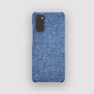 Étui pour portable en denim Dungaree Days | Étui de protection en sergé | Compatible avec les Samsung Galaxy S25, S24 Ultra, S23, S22 Plus, S21, S20, FE