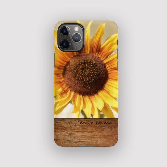 Golden Sun Yellow Sunflower Phone Case for Apple iPhone 17, 16, 15