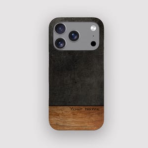 Coque de téléphone Dark Direction | Style gothique | Compatible avec iPhone 18 Pro, 17, 16 Plus, 15, 14 et 13