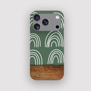 Coque de téléphone Green Hope | Minimaliste pour iPhone 18 Pro, 17, 16 Plus, 15, 14, 13
