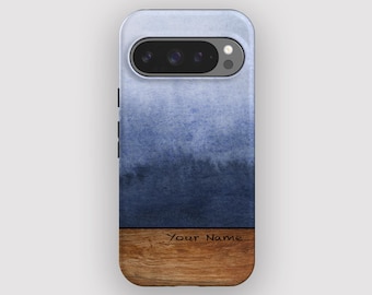 Ocean Vista Gradient Watercolour Phone Case for Pixel 10, 9A, 9, 8, 7, 6