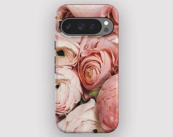 Blush Bunch Floral Boho Phone Case for Google Pixel, Apple iPhone and Samsung Galaxy