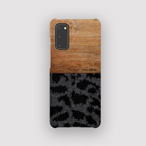 Wild Black Leopard Phone Case | Wild Slim Case | Fits Samsung Galaxy S25, S24 Ultra, S23, S22 Plus, S21, S20, FE