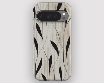 Reaching High Botanical Minimalist Phone Case for Pixel 10, 9A, 9, 8, 7, 6