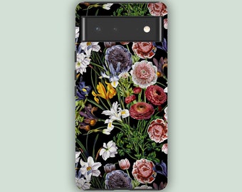 WILD BLOOMS Phone Case | For Pixel 8 Pro, Pixel 8, Pixel 7, Pixel 6 Pro, Pixel 6, Pixel 5, 4A, 4, 3A, 3 | Vibrant Phone Case
