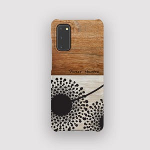 Dark Dandy Phone Case - Dandelion Nature Samsung S25 Case, S24, S23, S22