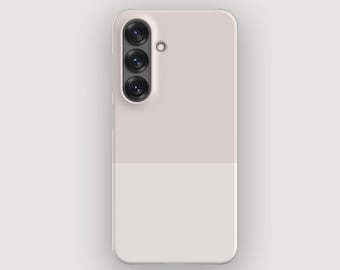 White Pinks Solid Minimalist Phone Case for Samsung Galaxy S26, S25, S24, S23, S22