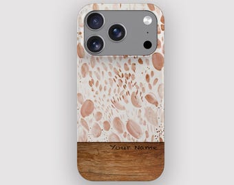Coral Touch Abstract Boho Phone Case for Apple iPhone, Samsung Galaxy and Google Pixel