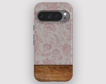 Antique Pink Phone Case | Vintage Pixel 11 Pro XL, 10, 9A, 9, 8, 7