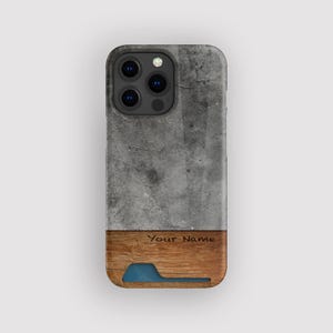 Night Strobe Urban Card Holder Case | Painted Card Holder Case | Fits iPhone 16, 15 Pro Max, 14, 13 Mini, Samsung Galaxy S22, S21 Plus