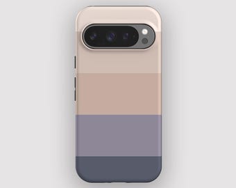 Dripping Ink Bold Striped Phone Case for Google Pixel 10, 9, 8. Tough Option