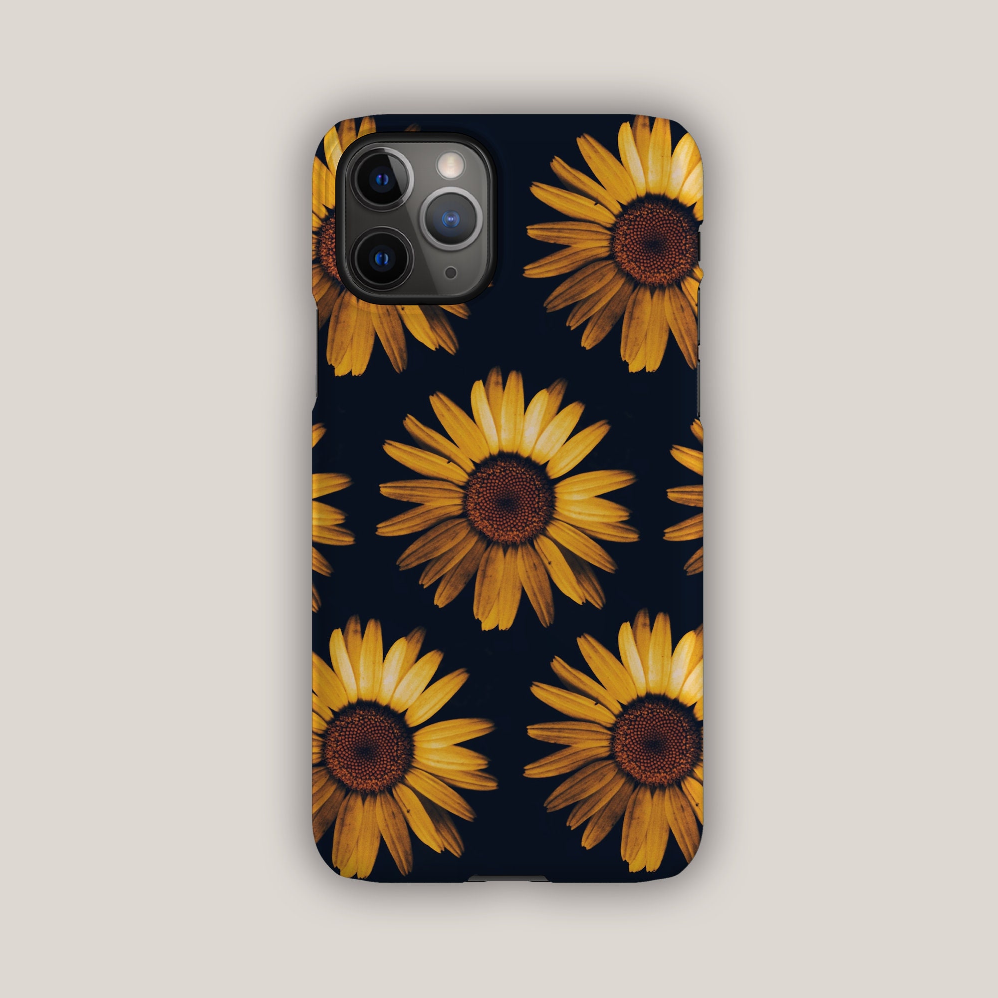 White Sun Flower Floral Designer Case for iPhone 14 Pro Max