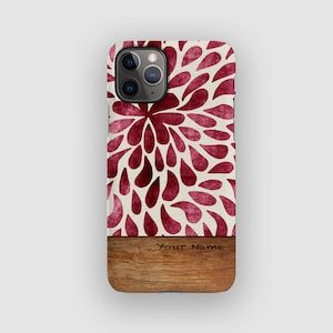 Pétale de gouttes vibrantes Coque iPhone | Slim Case goutte d'encre | Compatible avec les iPhone 16, 15 Plus, 14, 13 Pro Max, 12, 11, SE