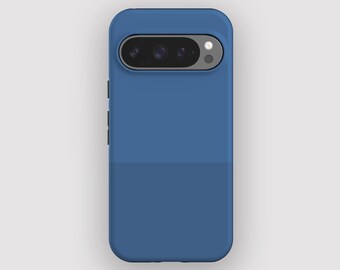 Deep Sea Split Colourblock Phone Case for Pixel 10, 9A, 9, 8, 7, 6