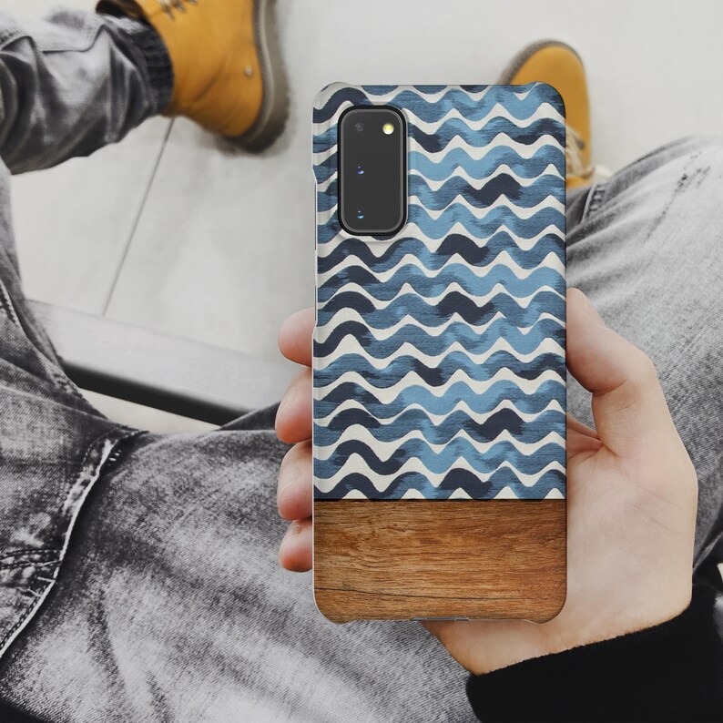 Wave Wiggle Handyhülle | Küstenmotiv für iPhone 18 Pro, 17, 16 Plus, 15, 14, 13 Bild 3