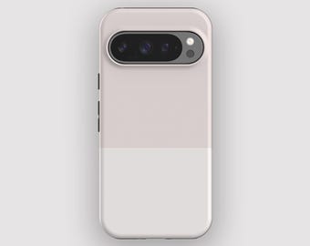 White Pinks Solid Minimalist Phone Case for Pixel 10, 9A, 9, 8, 7, 6