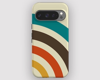 Retro Arch Abstract Vintage Phone Case for Pixel 10, 9A, 9, 8, 7, 6