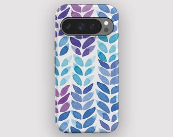 Ocean Waves Abstract Coastal-telefoonhoesje voor Pixel 10, 9A, 9, 8, 7, 6