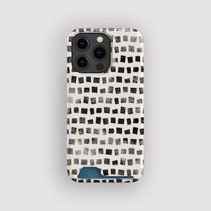Etui na karty Fallen Crowd Geometric | Etui Dot Grid Slim | Pasuje do iPhone'a 16, 15 Pro Max, 14, 13 Mini, Samsunga Galaxy S22, S21 Plus