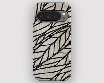 Bold Sapling Botanical Modern Phone Case for Pixel 10, 9A, 9, 8, 7, 6